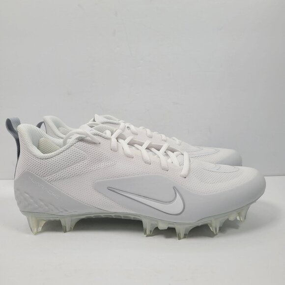 Nike Alpha Huarache 8 Pro Lax Men's White Lacrosse Cleats CW4439-110 US Sz 9 NWB - Picture 3 of 10